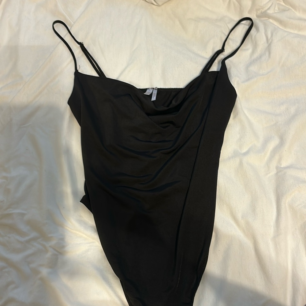 Urban cowl neck body suit
